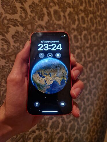 Apple iPhone: IPhone 12 mini, 64 GB, Zəmanət, Simsiz şarj, Sənədlərlə