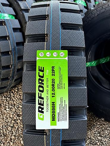 byd e9 1: Грузовые шины Greforce MD888H 12.00R20 22PR - Назначение: ведущая ось — 2