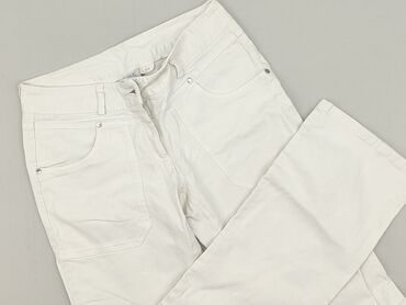 spodnie hellow kity: Material trousers for women, size M at lalafo.pl spodnie hellow kity: Material trousers for women, size M