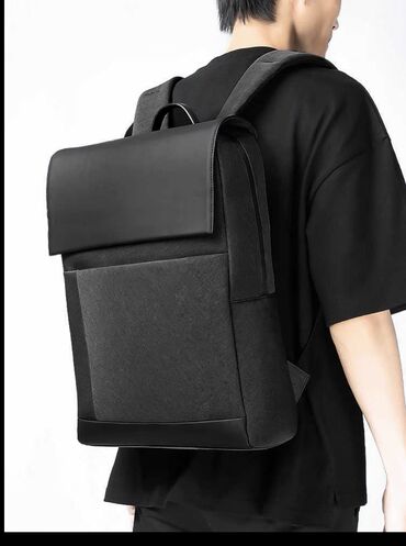 Лёгкий бизнес рюкзак для ноутбука Ткань: нейлон с отделкой и