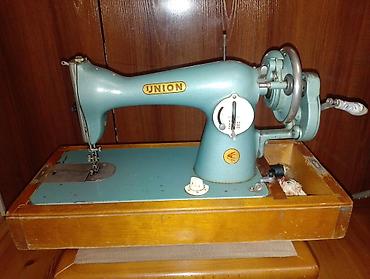 UNION mexaniki tikiş maşını – Made in USSR - Korpus: metal gövdə — 1