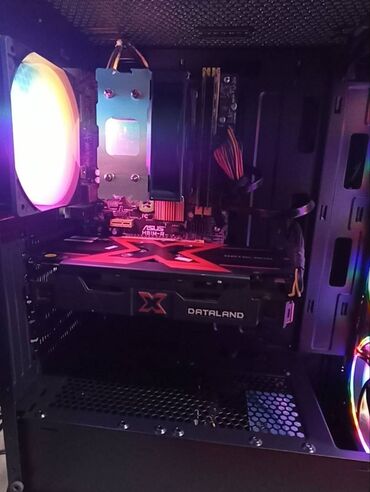 Настольные ПК и рабочие станции: Компьютер, ядер - 6, ОЗУ 16 ГБ, Игровой, Б/у, Intel Core i5, AMD Radeon RX 580, HDD + SSD — 14