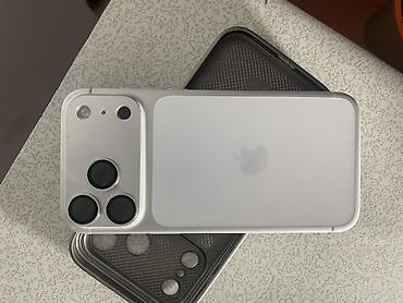 9 iphone: IPhone 17 Pro Max, Новый, 256 ГБ, Серебристый, Чехол, 100 % — 1