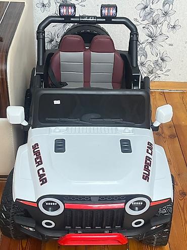elektrik sukuti: Uşaq elektrik maşını – “Super Car” tipli ofroud dizayn. - Rəng — 1