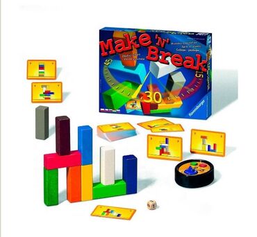 развивающая доска для детей: В НАЛИЧИИ Настольная игра "Make n' break", от Ravensburger (Собери и