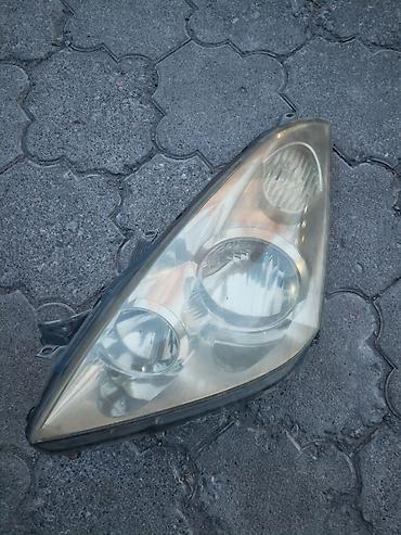 Передняя левая фара Toyota 2003 г., Б/у, Оригинал, Япония