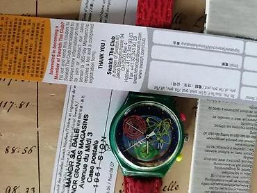 Ručni satovi: Vintage Swatch Pink Springs collectible ručni sat SCL103. 1993 Swatch — 8