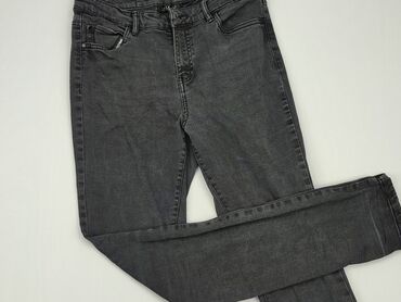 czarne spódnice jeansowe z przetarciami: Jeansy, Esmara, S, stan - Dobry