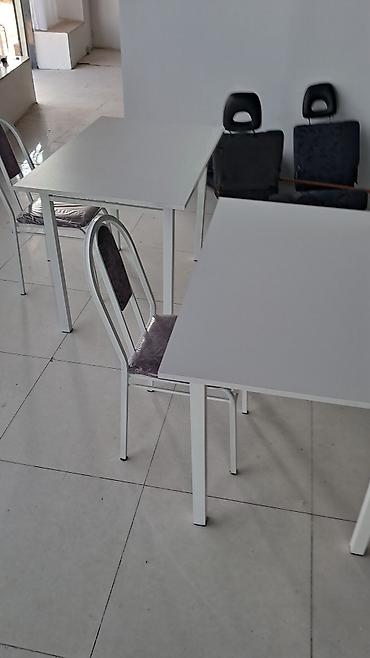 otracaqlar: Mətbəx üçün, Yeni, Açılmayan, Dördbucaq masa, 16 stul — 6