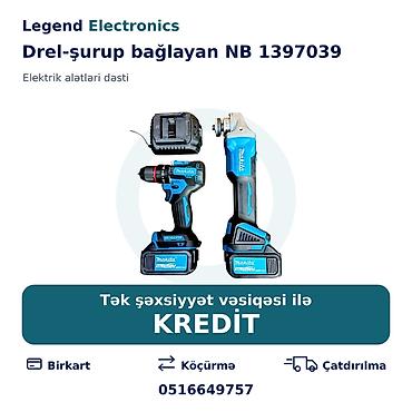 açar dest: Elan başlığı: Drel-şurup bağlayan NB 1397039 Elan mətni: Legend — 1