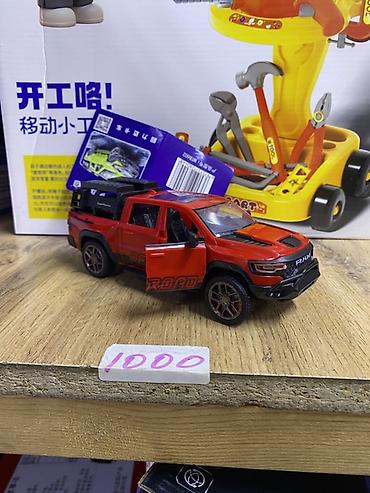 chrysler eagle talon: Игрушечный пикап-джип Off-Road (красный) - Металлический кузов с — 2