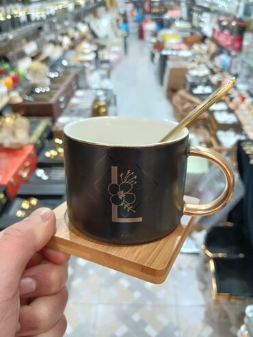 смарт рич кофе для похудения: Кофейный набор, Керамика, 1 персон