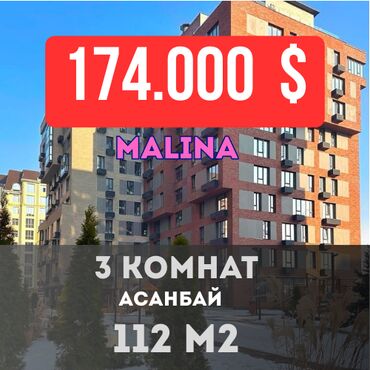 Продажа домов: 3 комнаты, 112 м², Элитка, 4 этаж, Евроремонт