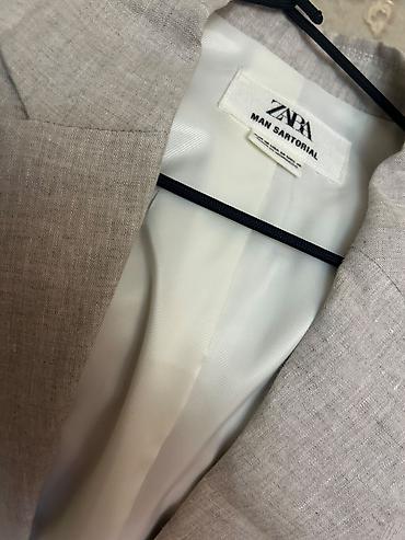 prakata kostyum: ZARA Man Sartorial – kişilər üçün iki hissəli kostyum - Brend və — 1