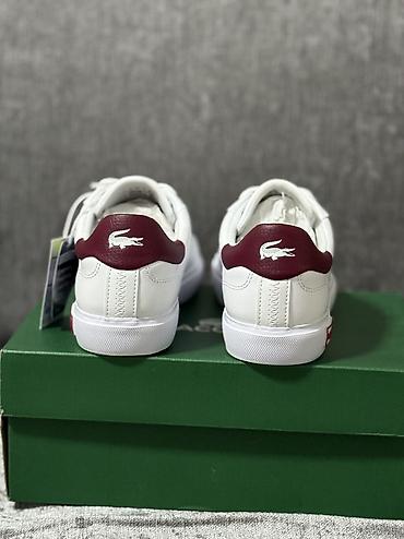 футбольные кроссы: Кроссовки, 36, 36.5, 37, Lacoste, Новый, цвет - Белый — 4