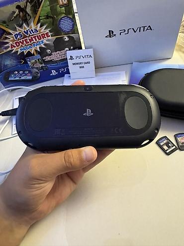 Техника и электроника: Sony PlayStation Vita Slim (PS Vita 2000) Adventure Mega Pack – Wi‑Fi — 4