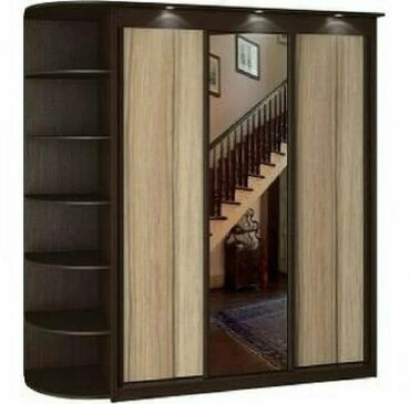 Sifarişlə dolablar: Düz dolab, Mətbəx üçün, Qonaq otağı üçün, Dəhliz üçün, Qarderob, Kupe, Korpuslu, 5 qapı — 24