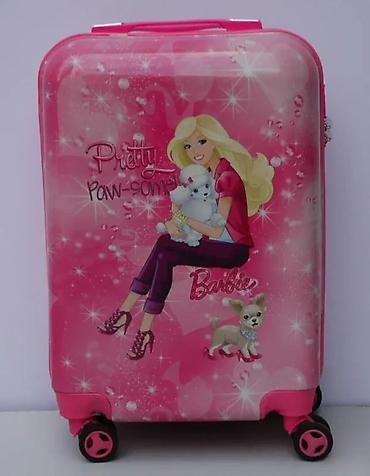 Rančevi, torbe i koferi: Dečiji kofer set – Barbie motiv - Dva kofera sa tvrdim ABS/PC — 5