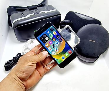 Apple iPhone: IPhone 8, Б/у, 64 ГБ, Черный, Чехол, 100 % — 1