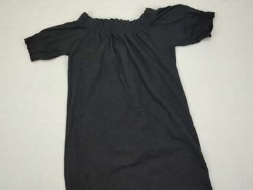czarna bluzka oversize: Sukienka, Oversize, S (EU 36), stan - Bardzo dobry