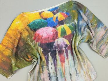 bluzka nietoperz plus size: Women's blouse, size One size