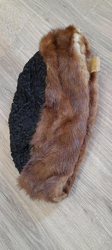 papaq milli: Milli papaq, İşlənmiş, rəng - Qara, One size — 2