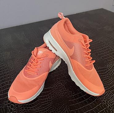 asics кроссовки: Nike, Размер: 37.5, цвет - Оранжевый, Б/у — 1