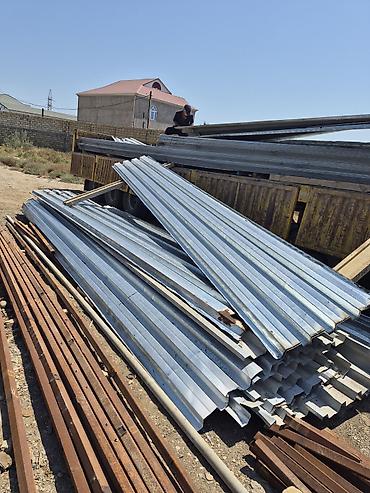 corniy pol: Profil dam örtüyü üçün sinklənmiş metal vərəqlər - Material — 2