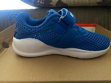 nike react: Синие детские кроссовки от KINDDOG. Модель имеет легкий дышащий верх — 7