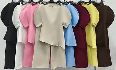 Kompleti: ✅Ženski dvodelni komplet – elegantna bluza i pantalone ✅3000 din S M — 15