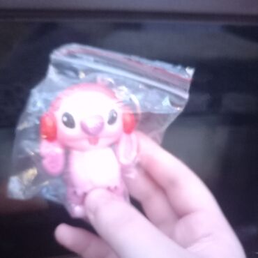 Breloklar: Stitch çəhrayı rənglərinin asımliq açardan ve ya sumkadan almaq olar — 11