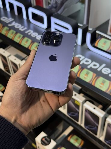 Apple iPhone: IPhone 14 Pro, 128 GB, Deep Purple, Face ID — 3