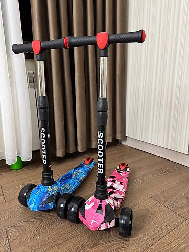 Детские самокаты: Детский самокат с подсветкой и музыкой (для детей от 2 до 6 лет) — 2