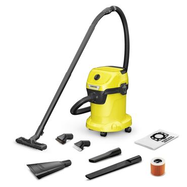 пуговичный машинка: Karcher WD3 car, немецкий пылесос высокого качества и мощностью. в