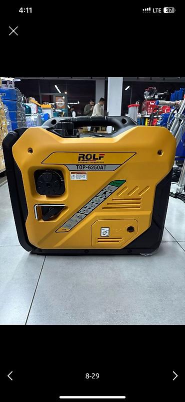 Генераторы: Инверторные генераторы Генераторы РОЛЬФ,Д МАКС, и др От 1 КВТ до — 14