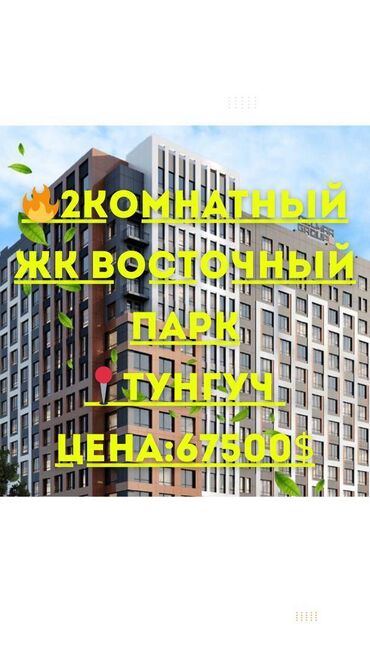 Продажа домов: 2 комнаты, 72 м², Элитка, 6 этаж, ПСО (под самоотделку)