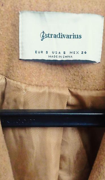 hicab geyimi: Palto, Stradivarius, S, rəng - Bej — 2