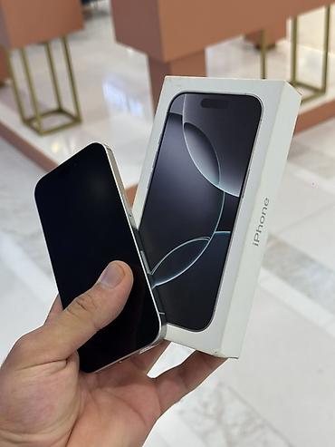 iphone 12 plus: IPhone 16 Pro, Gümüşü, Face ID — 6
