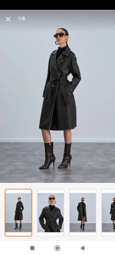 Paltolar: Trend yoldan təzə alınıb. Dəri palto, heç geyinilmiyib. Bedeni L — 1