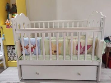 Детские односпальные кровати: Детская односпальная кровать, Б/у, Для девочки, Для мальчика, С матрасом, Дерево, Самовывоз — 4