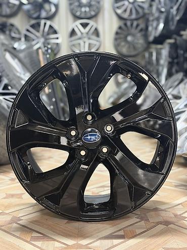Литые Диски R 18 Subaru, Комплект, отверстий - 5, Б/у