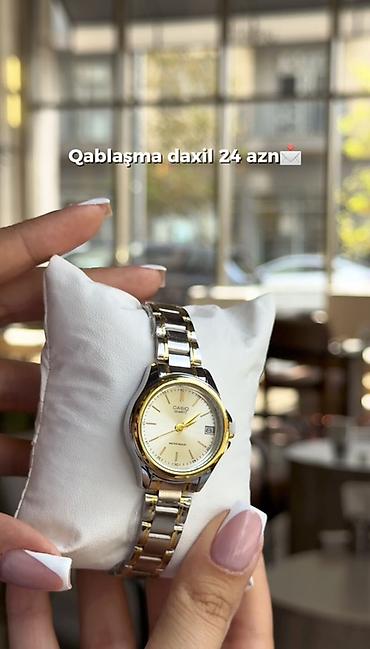 qol saat: Kvars mexanizmlə işləyən Casio qol saatı. - Qablaşdırma və — 2