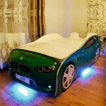 Uşaq üçün maşın çarpayıları: Yeni, Hazır, Maşın-çarpayı, Matras ilə, Siyirməsiz — 5