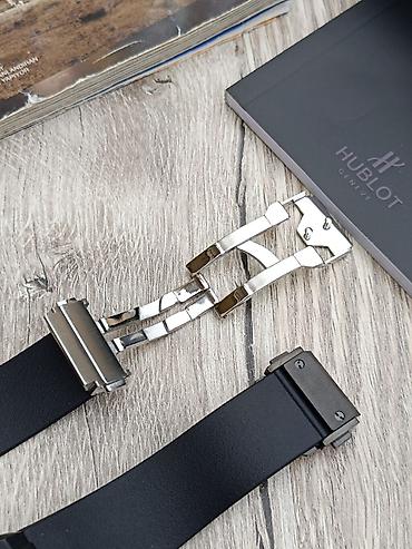 rezinka: Yeni, Qol saatı, Hublot, rəng - Boz — 10