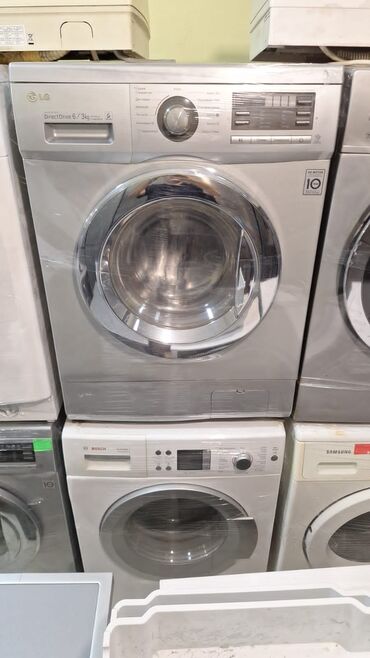 Paltaryuyan maşınlar: Paltaryuyan maşın LG, 6 kq, Avtomat, Qurutma var