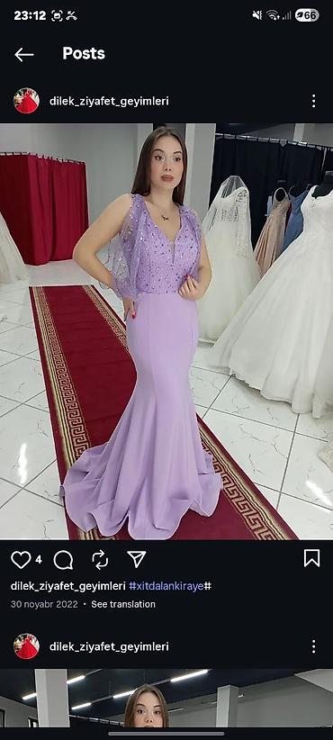 don madelləri: Məhsul: Ziyafət donları kolleksiyası - Model 1: Açıq bənövşəyi, balıq — 1