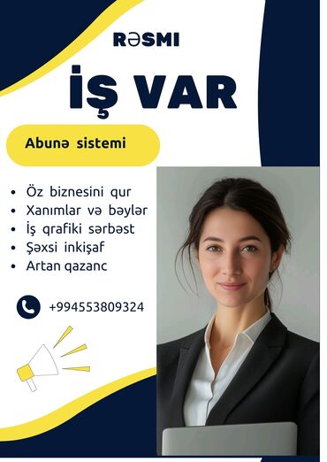 Tibb, əczaçılıq: Yeni iş imkanları təklif edən elan. Bu elan "Rəsmi" iş elanları