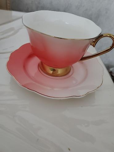 Qab-qacaq və mətbəx ləvazimatları: Çay dəsti, Keramika, 6 nəfərlik — 2