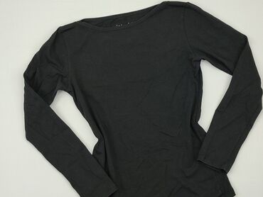 bluzki z długim rękawem czarne: Bluzka Damska, M, stan - Bardzo dobry