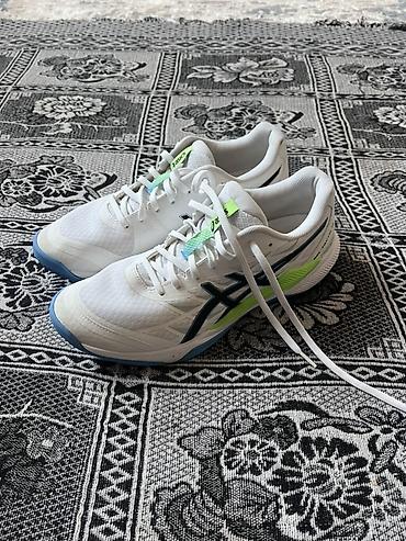 подросковая обувь: Мужские кроссовки, 46, Asics, Новый, цвет - Белый, Самовывоз, Платная доставка — 3